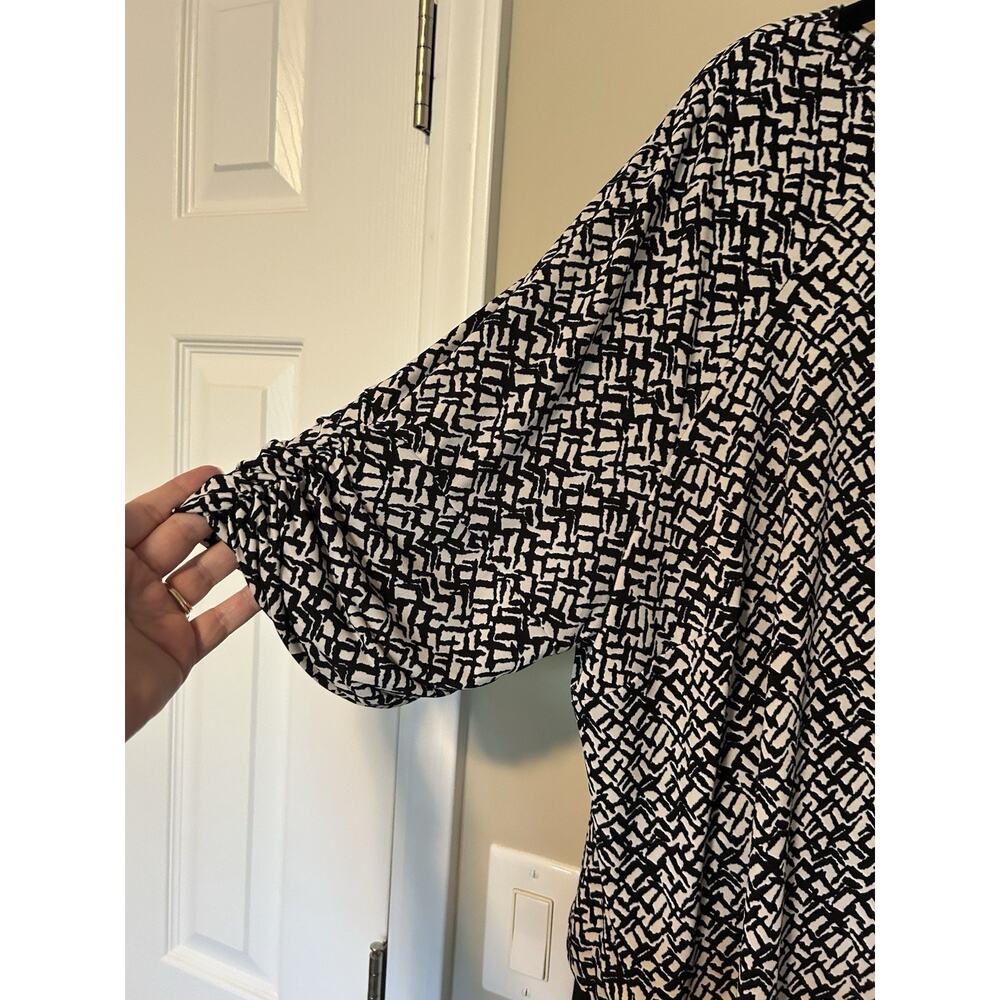 Jessica Howard Two Piece Black & White Maxi Dress 22W - Picture 12 of 14